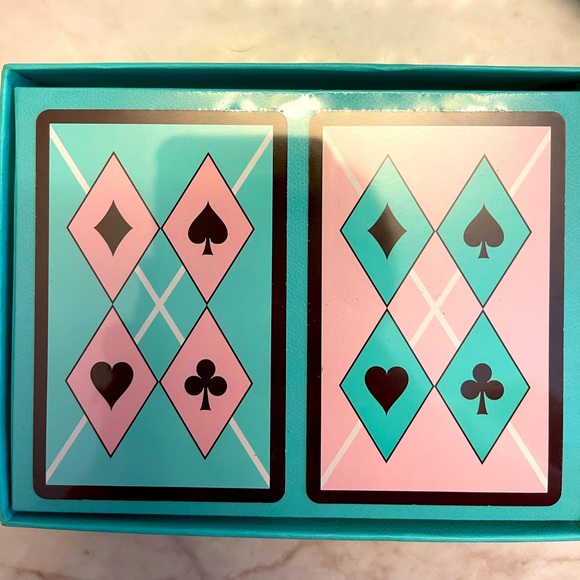 New in box Tiffany and Co. Playing cards